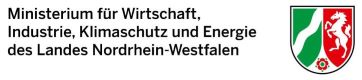 Logo des Ministeriums für Ministerium für Wirtschaft,
Industrie, Klimaschutz und Energie des Landes Nordrhein-Westfalen